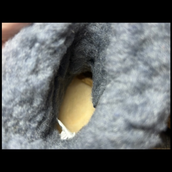 BEARPAW Cheryl Suede Wool Blend Lining Winter Boots Charcoal/Black Womans 10 - Picture 9 of 16